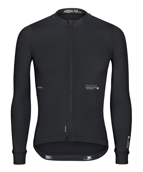 Maillot largo no estándar 5.0 de Arden Bike, color negro