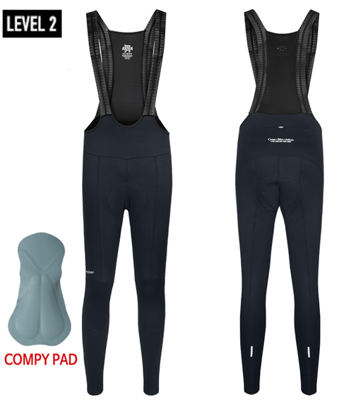 Mallas largas con tirantes de invierno Arden Bike Non Standard 3.0 azul marino