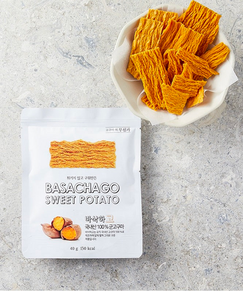 The More Food - Chips de batata al horno Basakhago 40 g