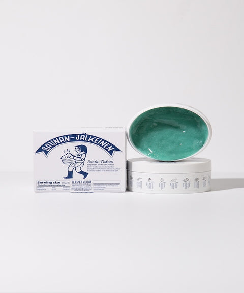 Torhop - Paquete de mascarilla de sal de sauna (150 g/5,29 oz) con juego de cepillos de silicona