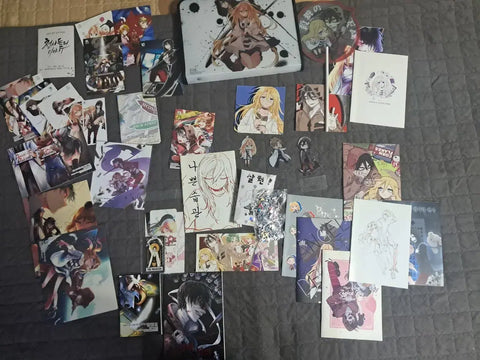 Angels of Death merchandise and books, selling all.