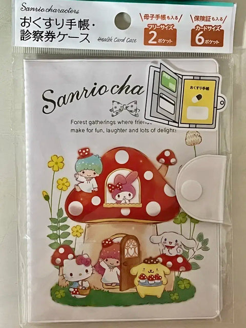 Bonus: New Sanrio PVC card, passport, and notebook case from Japan.