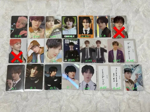 NCT Dream photocard sale transfer exchange Mark Renjun Jeno Haechan Jaemin Chenle Jisung