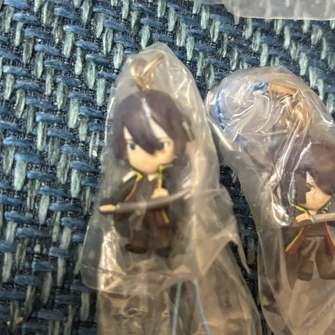 Gintama Kagura Gintoki Hijikata Kamui Katsura Strap Acrylic Keychain Figure