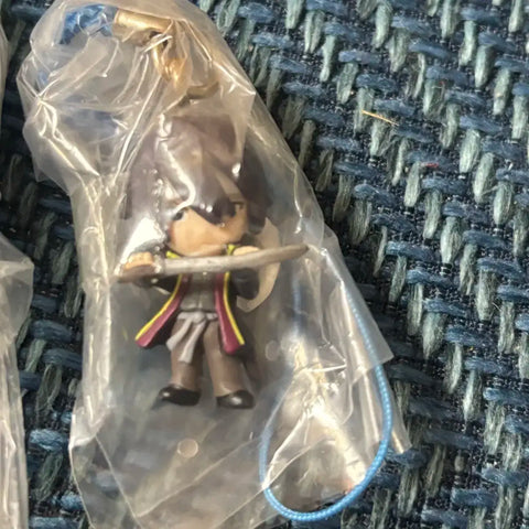 Gintama Kagura Gintoki Hijikata Kamui Katsura Strap Acrylic Keychain Figure