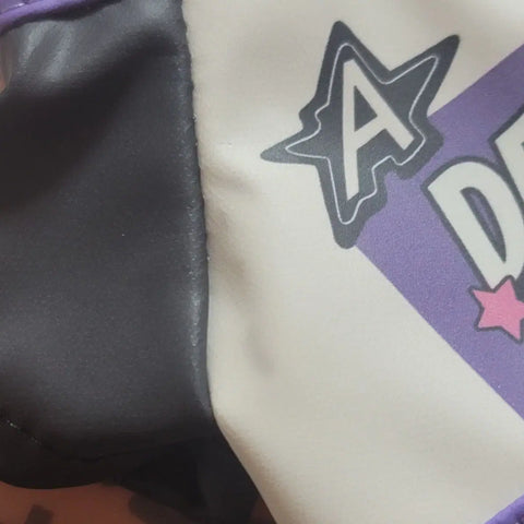 20cm cotton doll 20cm doll clothes racing suit purple