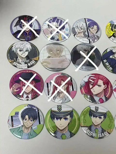 Blue Lock Isagi Rin Nagi Bachira Chigiri Leo Can Badge