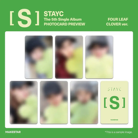 STAYC Single Album #5 Unopened Album Unreleased Photocard Transfer