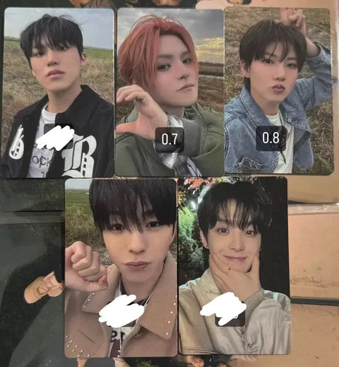 Treasure Weverse Benefit Photocards Jungwoo Jaehyuk Junkyu Yoshi Jihoon Hyunsuk Haruto