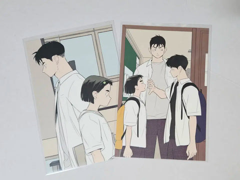 End-of-the-Century Fresh Apple Moisturizing Academy Seputbo Official Postcard Set Lenticular Card