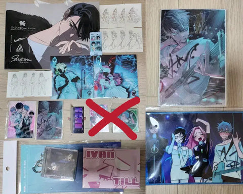 Ace Eight Alien Stage Luka Ivan Tillmi Jisu A Pop-up China Made Cafe Collaboration Goods Photocard