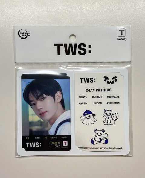 TWS Dohoon T-money Transportation Card GS POP Photocard Sticker