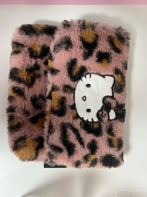 Sanrio Hello Kitty Leopard Pouch Bag Authentic