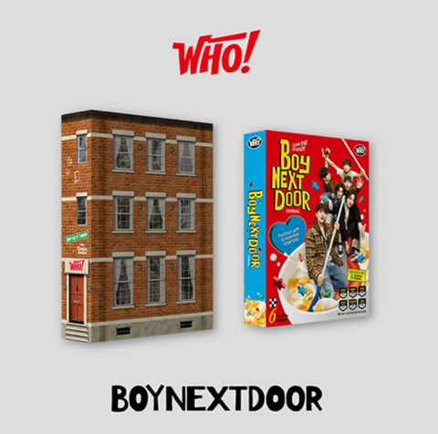 BONEDOOR Unopened Album WHO Hoover Version Crunch Version Crunch BOYNEXTDOOR