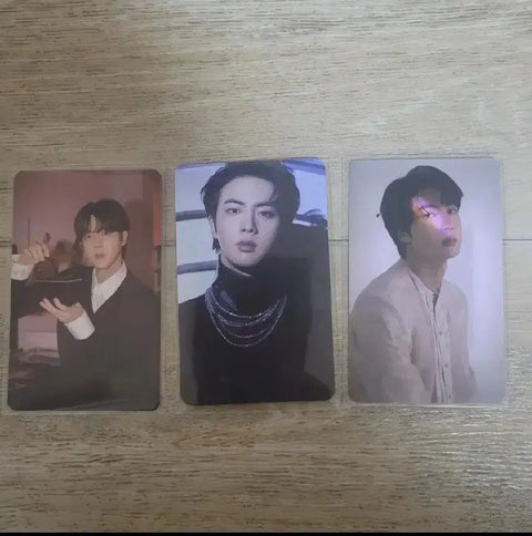BTS Jin photocard Proof Lucky Draw all together