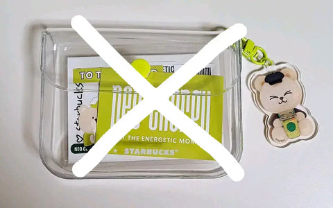Starbucks NCT Your Own Pouch Renjun & Jaemin Version for Sale