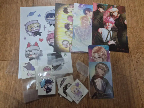 PLAVE Unofficial Birthday Cafe Freebie Lucky Draw Transfer Yejun Noah Bambi