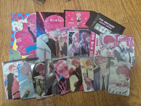 PLAVE Unofficial Birthday Cafe Freebie Lucky Draw Transfer Yejun Noah Bambi