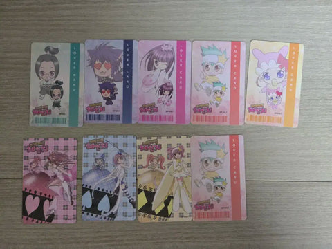 Shugo Chara! Pop Pop Bubble Collab Cafe Photocard/Rubber Card