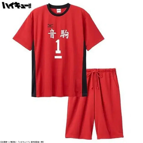 Haikyu Nekoma Kuroo Uniform Shimamura Uniform Room Wear 3-Piece Set Unopened