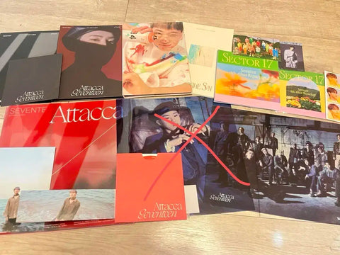 Bulk shipping included with convenience store pickup! SEVENTEEN album urgent sale.