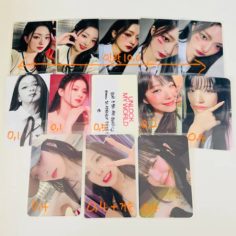 fromis_9 photocard unreleased photocard Momentica