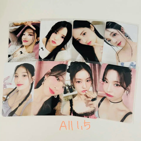 fromis_9 photocard unreleased photocard Momentica