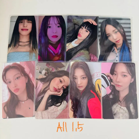 fromis_9 photocard unreleased photocard Momentica
