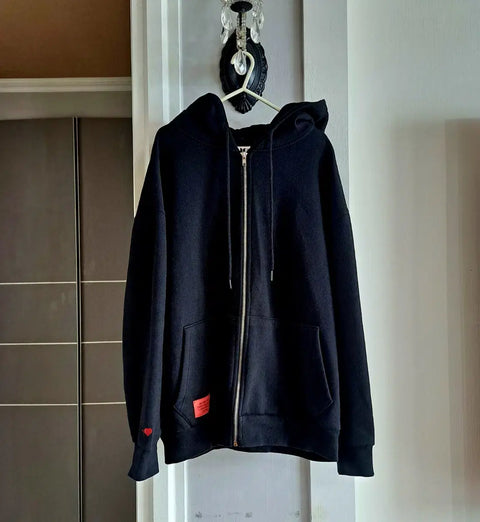 BTS Goods Zip-Up Hoodie S