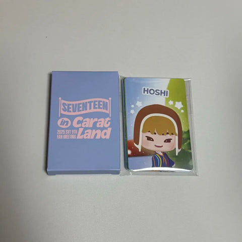 Seventeen 2025 Caratland Carat Zone Photocards, selling as a set