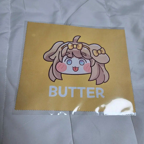 Scheduled for disposal in June) Unopened) Trickcal Fan-made Doujin Goods Butter Eyeglass Cleaner