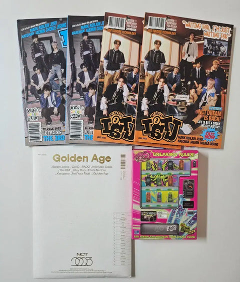 NCT Dream photocard goods bundle unopened album signature Mark Renjun Jeno Haechan Jaemin Chenle Jisung unofficial goods