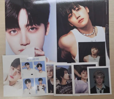 NCT Dream photocard goods bundle unopened album signature Mark Renjun Jeno Haechan Jaemin Chenle Jisung unofficial goods