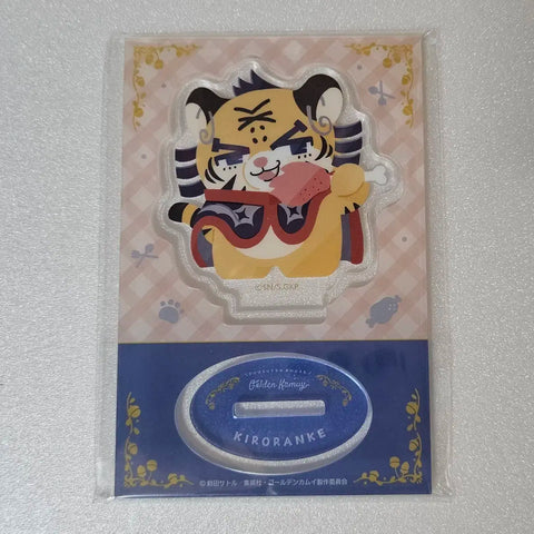 Chưa mở/Gói) Golden Kamuy Golden Card Kiroranke Animal Pose Mini Acrylic Stand
