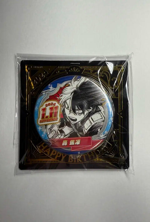 My Hero Academia Todoroki Shoto Birthday Can Badge 2024