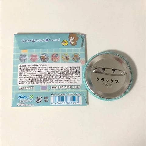Rilakkuma badge onsen embroidery