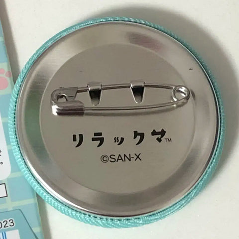Rilakkuma badge onsen embroidery