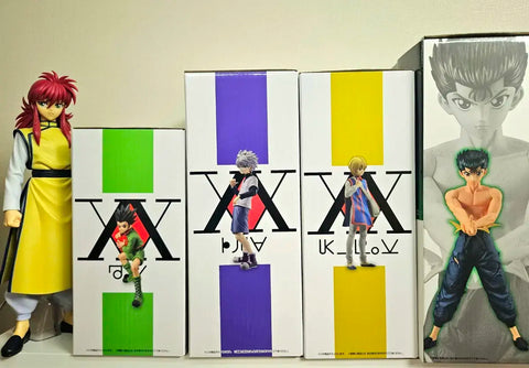 Hunter x Hunter Yu Yu Hakusho Gon Killua Kurapika Kurama Yusuke Kuji Figure