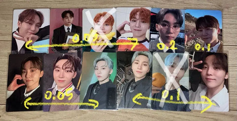 Seventeen photocard sale photocard transfer