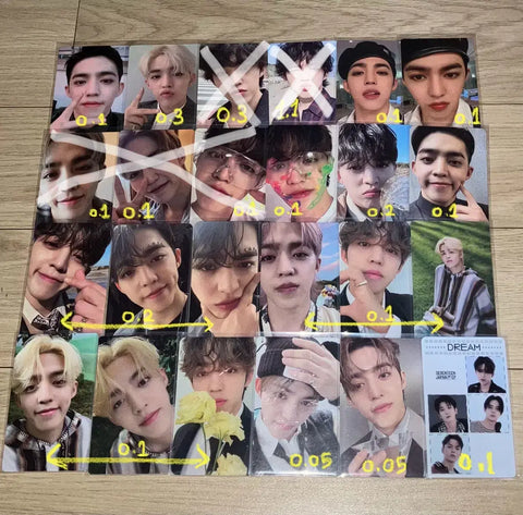 Seventeen photocard sale photocard transfer