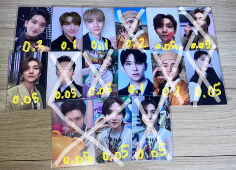 Seventeen photocard sale photocard transfer