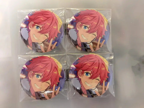 All 4 items for one price) Ensemble Stars Subaru Feature Collection/Eve Collection Badge Can Badge