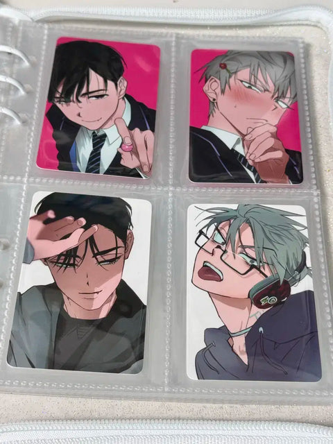 Alien Stage Ace Tae trang phục thường ngày OOTD Ivantil photocard đồng phục học sinh photocard