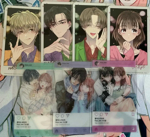 Tamon-kun, Which way are you going? Spring Storm and Monster Poca (photocards) - bulk sale.