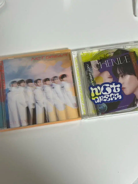 NCT Dream Japanese album group Chenle bestie photocard opened album