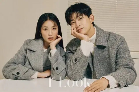 Transfer of Kim Hye-yoon and Ok Taecyeon's couple cover, First Look magazine.