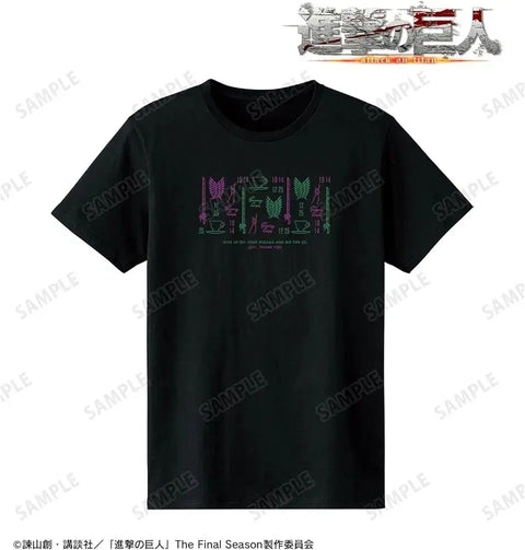 Attack on Titan Levi Erwin Eren Dialogue Short Sleeve T-shirt