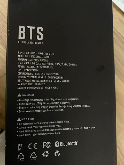 BTS Official Light Stick ver.3 ARMY Bomb