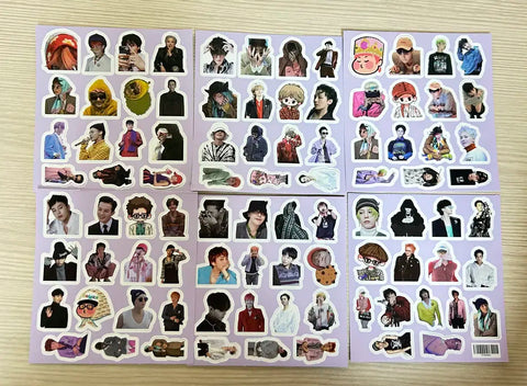 Bigbang G-Dragon GD Sticker DIY