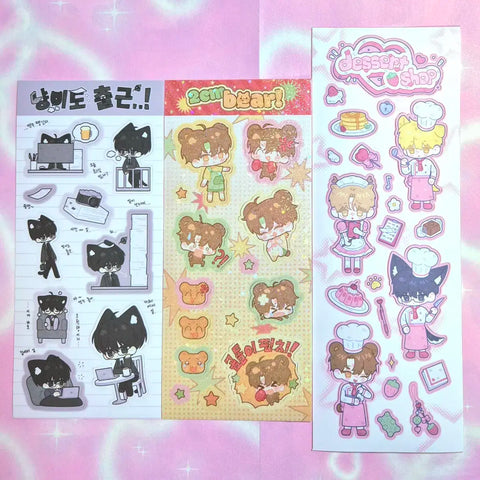 Demutjuk Lee Know sticker / Donggapz Geonwoo Moondae Keunse Ahyeon Daccu